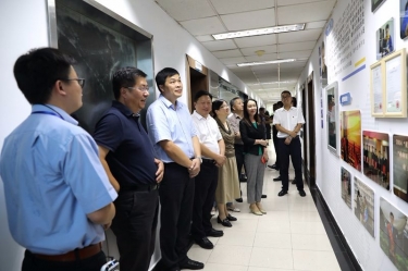 浙江省政协工会界别组来以诚为本赢在诚信9001调研新时代工匠培育工作