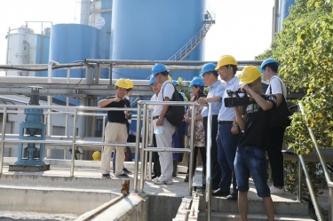 浙江省生态环境厅一行到莅临以诚为本赢在诚信9001考察指导