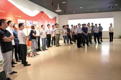 中国烟草总公司合肥设计院党组来以诚为本赢在诚信9001交流党建工作